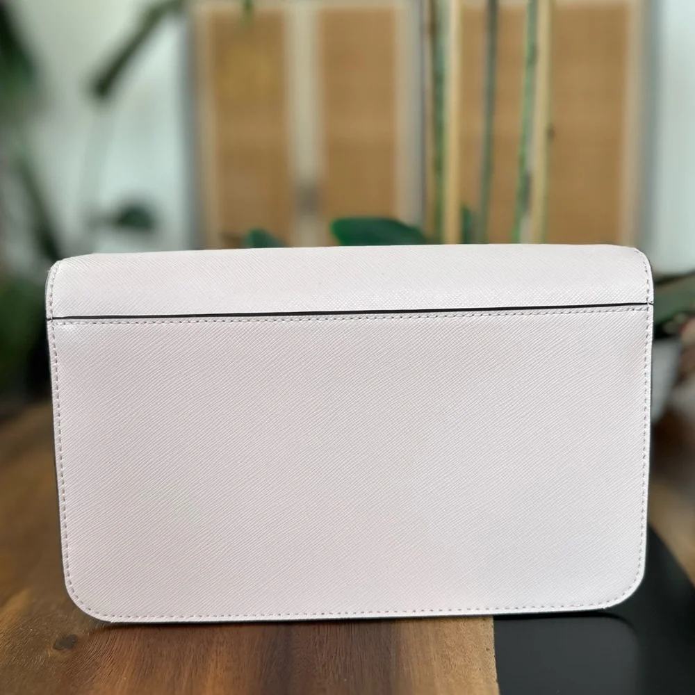 NWT rt$379 Kate Spade New York Pink Heart-Embellished Crossbody Bag - Picture 4 of 7